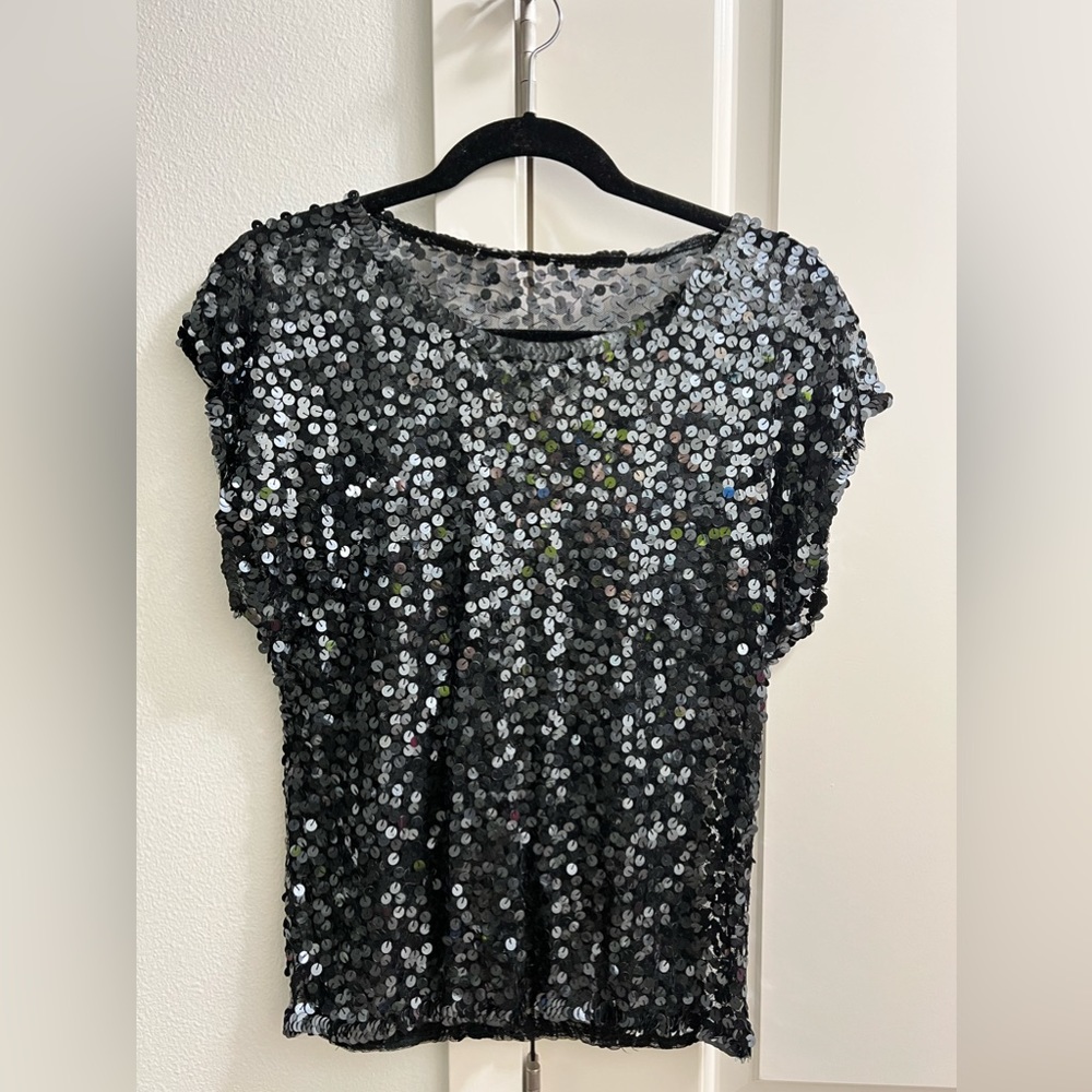 Sequin top Cathy Hardwick vintage